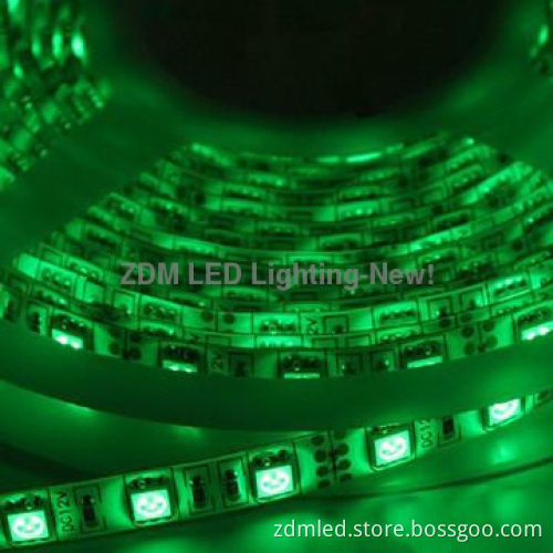 latest good design green color ribbon led light strip